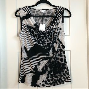 Calvin Klein scoop neck dressy tank. NWT. Small.